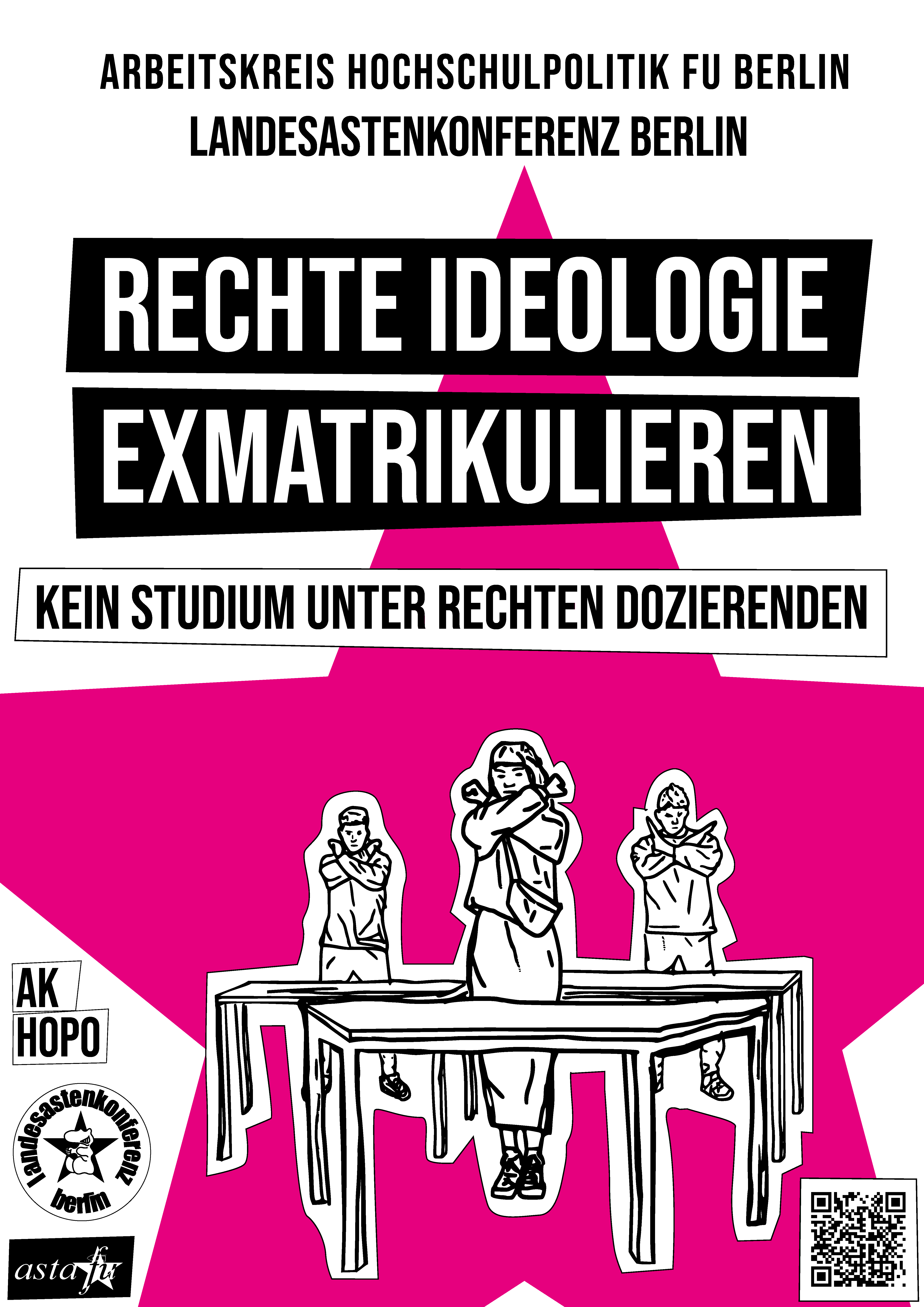 Rechte Ideologien Exmatrikulieren Statement Gegen Rechte Lehre An Der Fu Und In Berlin Lak